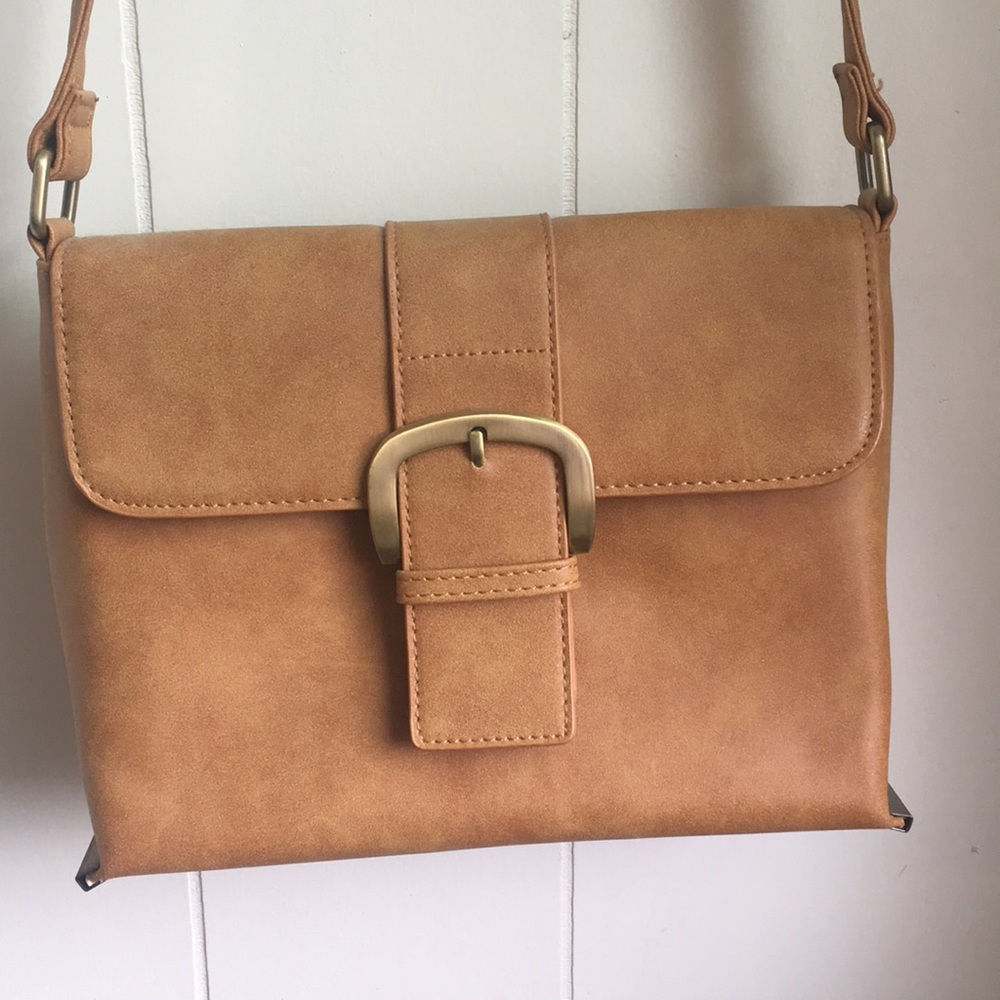 New Brown Suede Purse